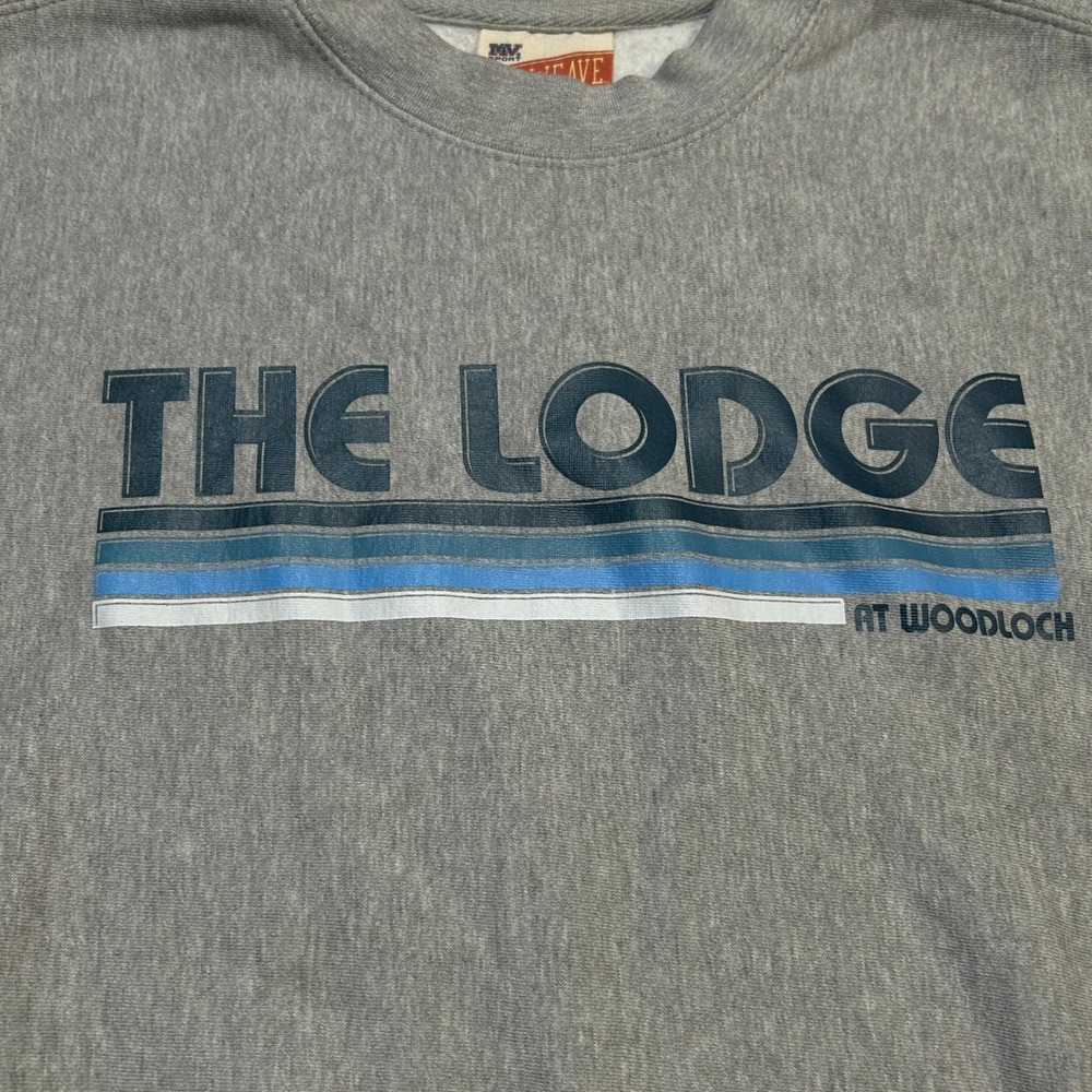 MV Sport Pro-Weave The Lodge at Woodloch Sweatshirt Grey Small - Picture 3 of 9